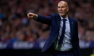 HLV Zinedine Zidane của Real Madrid.