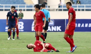 Egy Maulana gây thất vọng trong màu áo U23 Indonesia.