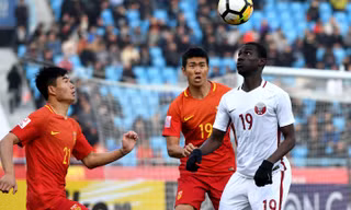 U23 Trung Quốc bị loại sau khi thua U23 Qatar.