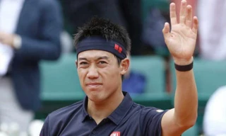 Kei Nishikori vừa đi vào lịch sử quần vợt Nhật Bản.
