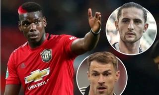 Juventus sẵn sàng "hy sinh" Aaron Ramsey và Adrien Rabiot vì Paul Pogba.