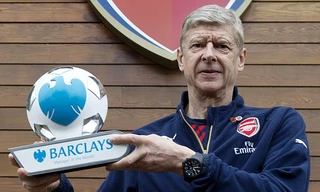 Wenger nhận danh hiệu HLV xuất sắc nhất tháng 10.