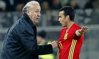 HLV Del Bosque không truy cứu phát biểu gây sốc của Pedro.