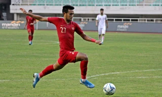 Muhammad Rafli khó lòng ra sân đấu U22 Việt Nam.