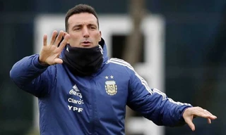 HLV Lionel Scaloni của đội tuyển Argentina.