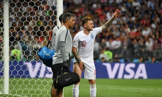 Kieran Trippier dính chấn thương nặng trong trận đấu với Croatia.