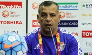 HLV Jamal Abu-Abed của ĐT Jordan.