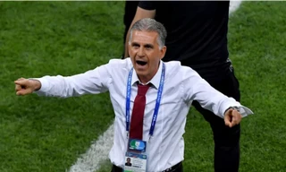HLV Carlos Queiroz của đội tuyển Iran.