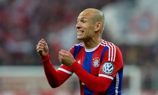 Robben sẽ vắng mặt ở trận đấu với Arsenal. 