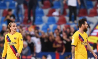 Barcelona chơi rất tệ sân khách kể từ đầu mùa.