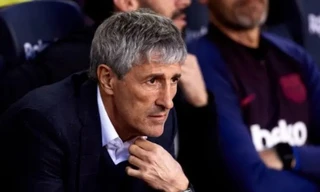 HLV Quique Setien của Barcelona.