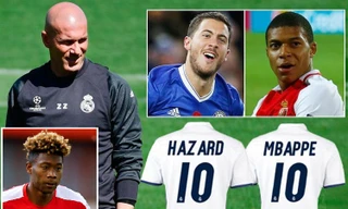 Real Madrid muốn có bộ ba Kylian Mbappe, Eden Hazard và David Alaba.