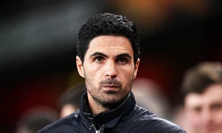 HLV Mikel Arteta của Arsenal.