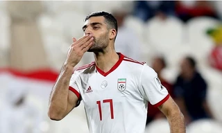 Tiền đạo Mehdi Taremi của đội tuyển Iran.