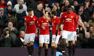 Các cầu thủ M.U đã giành trọn 3 điểm trong cuộc tiếp đón Sunderland.