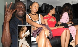 Usain Bolt mang 5 người đẹp về khách sạn “vui vẻ”.
