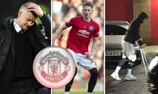 McTominay chống nạng rời sân sau chiến thắng của M.U.