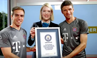 Bayern Munich được Guinness vinh danh nhờ thành tích ấn tượng trên sân nhà ở đấu trường Champions League.