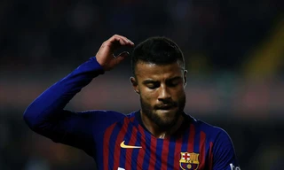 Rafinha đã không còn cơ hội thể hiện mình tại Barcelona.