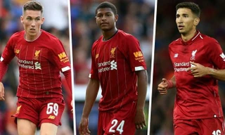 Rhian Brewster, Harry Wilson và Marko Grujic trên đường rời Liverpool