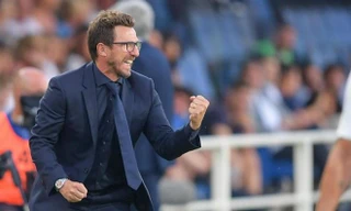 HLV Eusebio Di Francesco đã cùng AS Roma tạo nên chiến thắng khó tin.