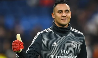 Thủ thành Keylor Navas của Real Madrid.
