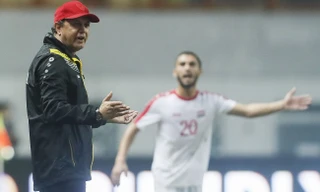 HLV Hussein Afash của U23 Syria.