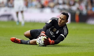 Keylor Navas tiếp tục thể hiện phong độ ấn tượng trong màu áo Real Madrid.