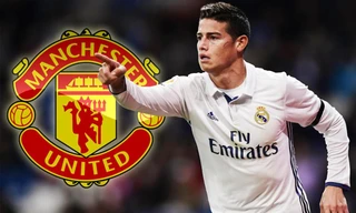 “Siêu cò” Mendes xác nhận James Rodriguez đến M.U.