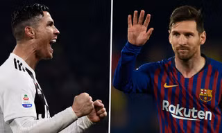 Cristiano Ronaldo ăn đứt Lionel Messi về phong độ ghi bàn tại Champions League.