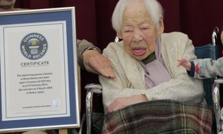 Phụ nữ già nhất thế giới 114 tuổi