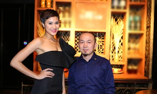 Phương Mai 'dìm hàng' Quốc Trung với chiều cao 'khủng'