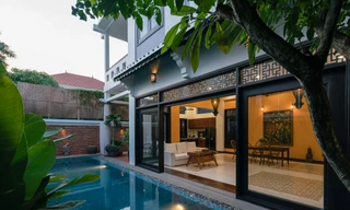 Thời gian như ngưng đọng trong căn nhà phong cách Đông Dương