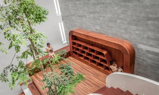 Kiểu thiết kế giúp không gian cầu thang bớt nhàm chán