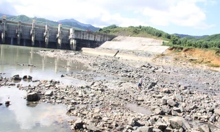 Khu vực nơi ông Xuyến bị nước cuốn mất tích