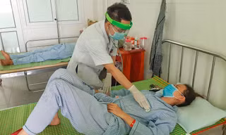 3 người ở Quảng Nam ngộ độc sau khi ăn pate Minh Chay. ảnh BV cung cấp