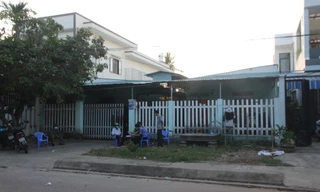 Dãy trọ nơi xảy ra sự việc. Ảnh CTV