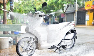 Tân trang, bảo dưỡng xe máy chơi Tết