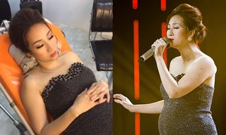 Đi thi hát lúc bầu 8 tháng, xe cứu thương chờ sẵn Lều Phương Anh