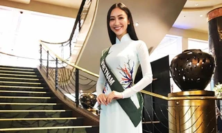 Hà Thu được khen ngợi khi tự tin trả lời bằng tiếng Anh 