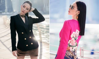 Angela Phương Trinh khoe vóc dáng đậm chất siêu mẫu tại Singapore