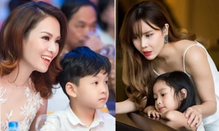 Đan Lê, Lưu Hương Giang khoe con 'xinh trai, đẹp gái' ở sự kiện