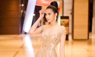 Trương Thị May mặc váy xuyên thấu quyến rũ dự sự kiện ở Campuchia