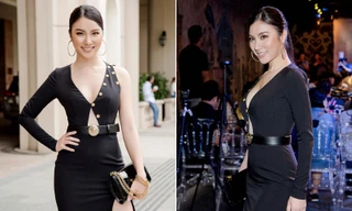 Hạnh Sino diện set đồ trăm triệu, khoe vòng một 'bỏng mắt'