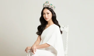 Nhan sắc lộng lẫy của Hà Thu - Giám khảo Hoa hậu đại sứ du lịch 2017