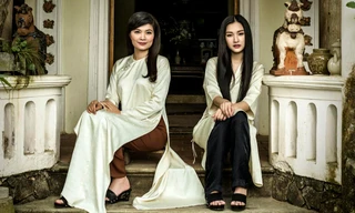 BTV Diệp Anh làm người mẫu ảnh bên 'Nàng thơ xứ Huế' Ngọc Trân 