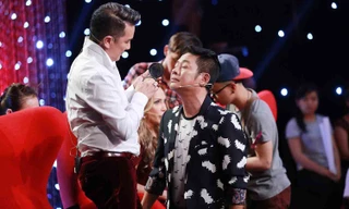 Đàm Vĩnh Hưng trổ tài make-up cho danh hài Tấn Beo 