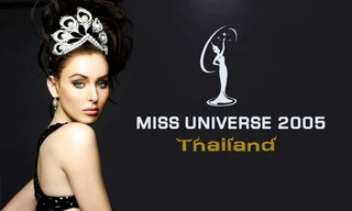 Hoa hậu hoàn vũ 2005 Natalie Glebova.