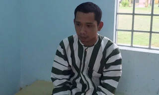 Bị can Lê Lâm Hưng (Ảnh công an cung cấp).