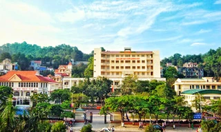 Trường THPT Hòn Gai, TP. Hạ Long, nơi xảy ra sự việc.